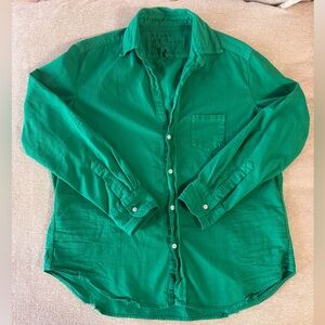 Frank & Eileen Kelly Green Button-Down Shirt